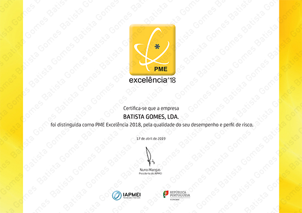 PME EXCELÊNCIA 2018