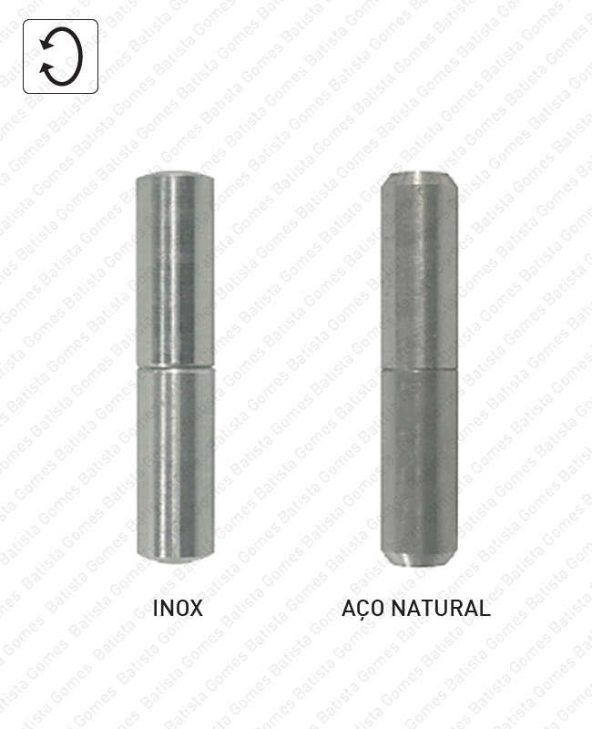 Batista Gomes - O.819 / O.819 INOX - Olhal torneado para soldar - A�O / INOX