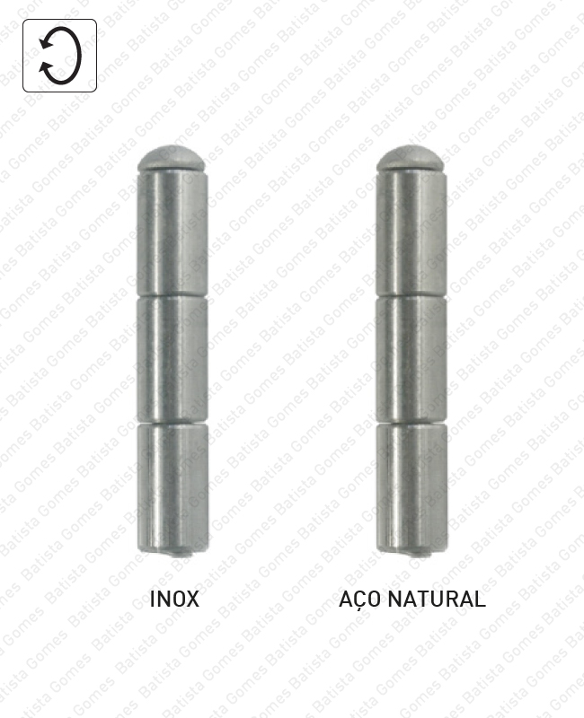 Batista Gomes - O.820 / O.820 INOX - Olhal torneado para soldar - A�O / INOX 304