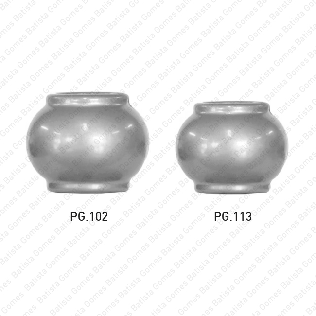 Batista Gomes - PG.102 / PG.113 - Pe�as decorativas para port�es / gradeamentos