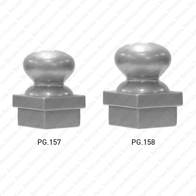 Batista Gomes - PG.157 / PG.158 - Pe�as decorativas para port�es / gradeamentos