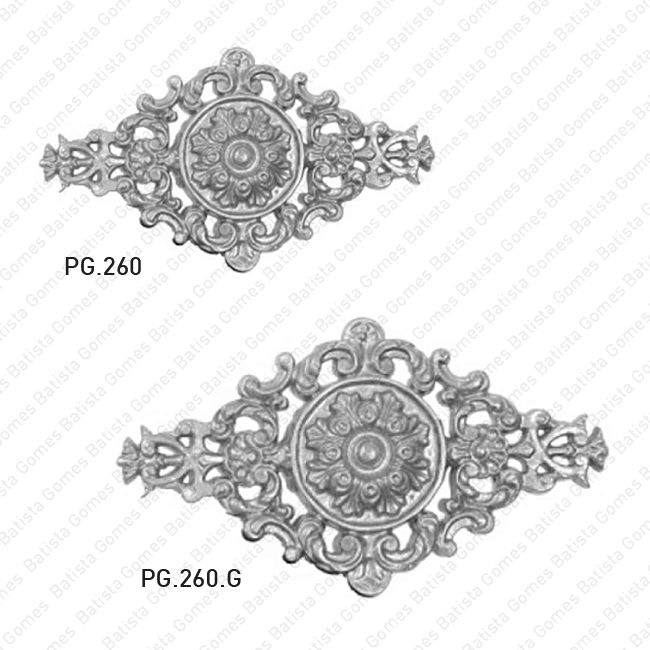 Batista Gomes - PG.260 / PG.260.G - Pe�as decorativas para port�es / gradeamentos