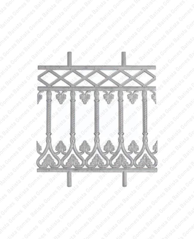 Batista Gomes - PG.411P - Pe�a decorativa para port�es / gradeamentos