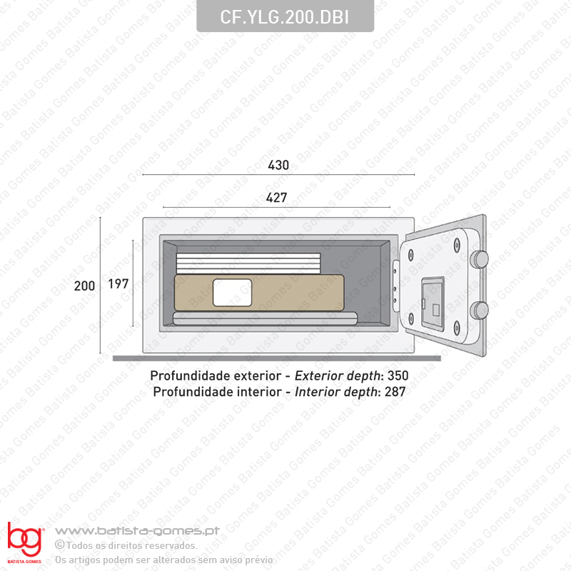 Cofre Gama HOTEL - Para Laptop