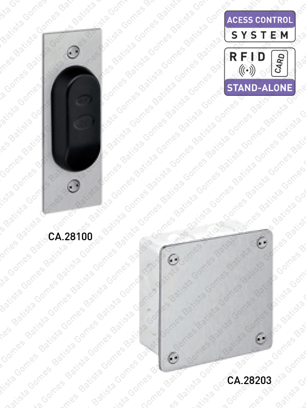 Batista Gomes - CA.28100 / CA.28203 - Sistema controlo acessos autoprogram�vel de parede com cart�o proximidade (RFID)
