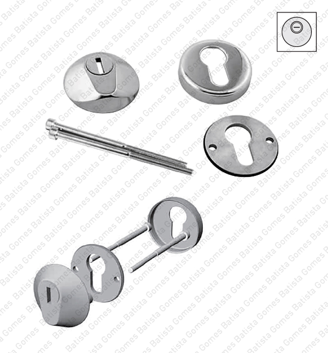 Escudo seguran�a integral para cilindro europeu / Sicurtop