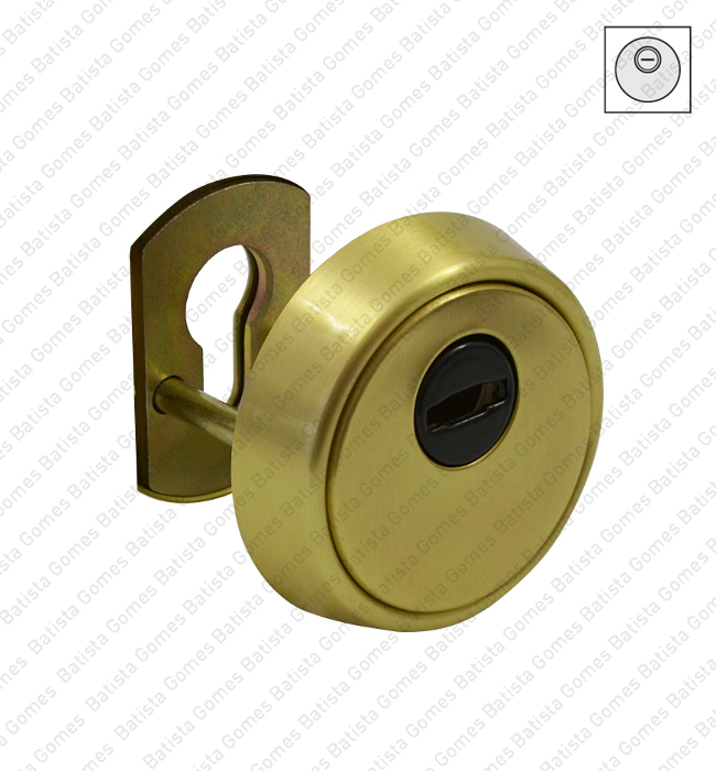 Escudo seguran�a integral para cilindro europeu - LAT�O