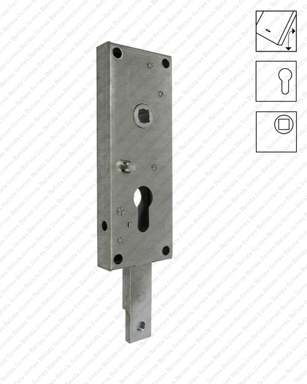 Fechadura para port�es basculantes