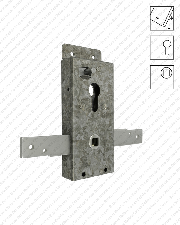Fechadura para port�es basculantes