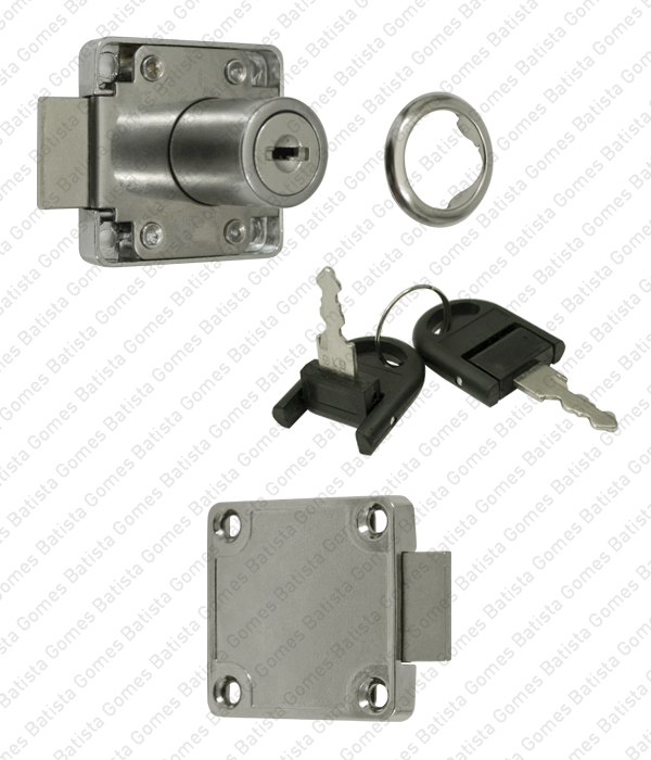 Fechadura de sobrep�r para m�veis