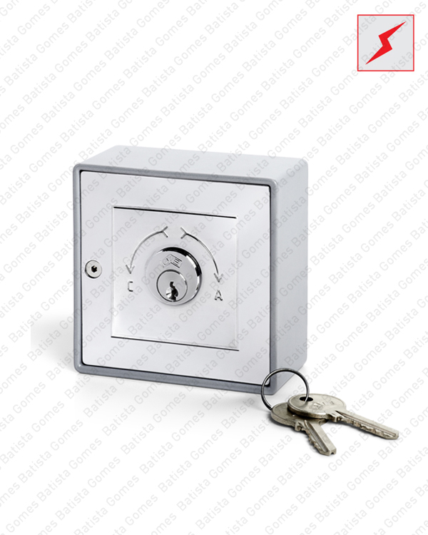 Batista Gomes - COE.6930 - Caixa contacto sobreposta com chave