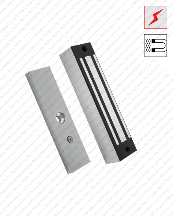 Batista Gomes - F.1820.GL - Fechadura electromagn�tica de sobrepor - Para exterior - 300kg