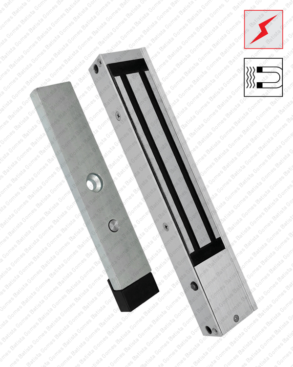 Fechadura electromagn�tica de sobrepor - 300kg