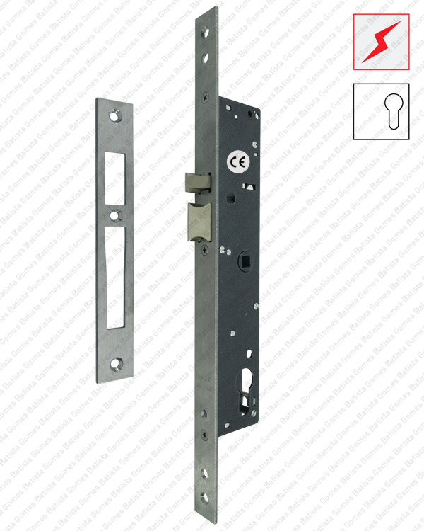 Batista Gomes - F.7817.1.03 - Fechadura el�ctrica de embutir para cilindro europeu - S�rie Electa