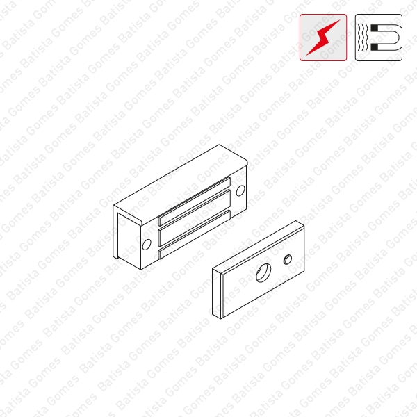 Batista Gomes - F.MEX.070 -  Fechadura electromagn�tica