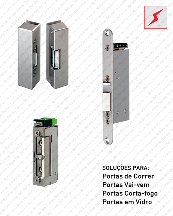 Batista Gomes - T.xxx (outras solu��es) - Testas el�tricas para portas vai-vem/ portas correr / portas vidro /...