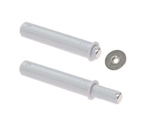 Fecho  de embutir com mola Tic-Tac magn�tico - NYLON