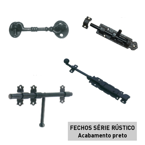Batista Gomes - S�rie R�stico Preto - Fechos - S�rie R�stico Preto