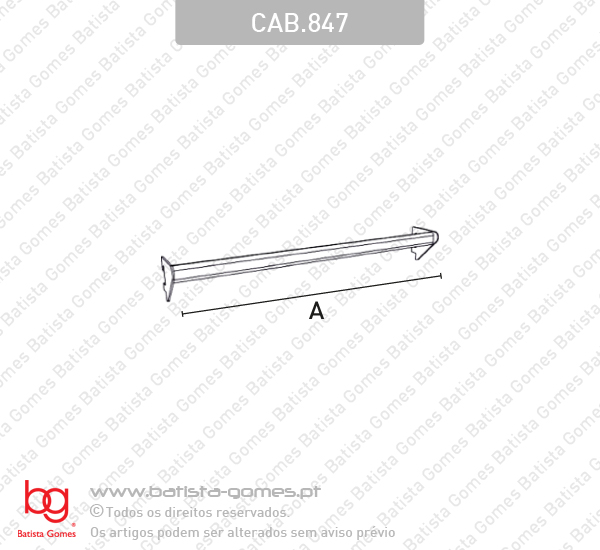 Cabide / Suporte - FERRO