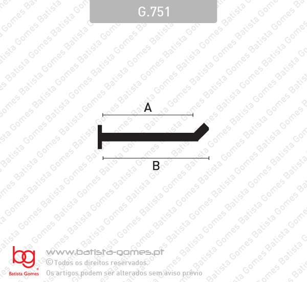 Gancho simples - FERRO