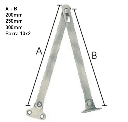Compasso para portas de arm�rio