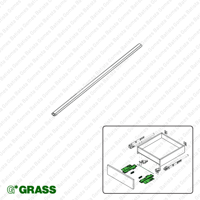 Var�o sincroniza��o para corredi�as TMSC TIPMATIC SOFT CLOSE