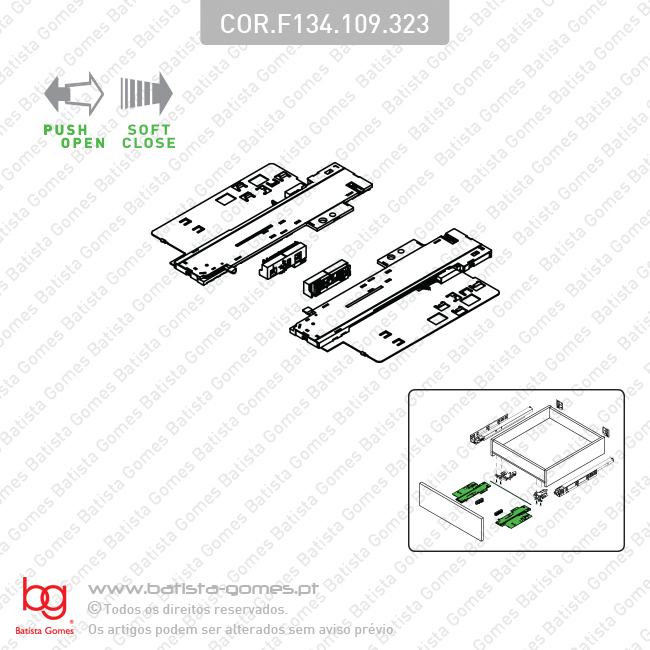 Par activadores DYNAPRO TIPMATIC + SOFT-CLOSE