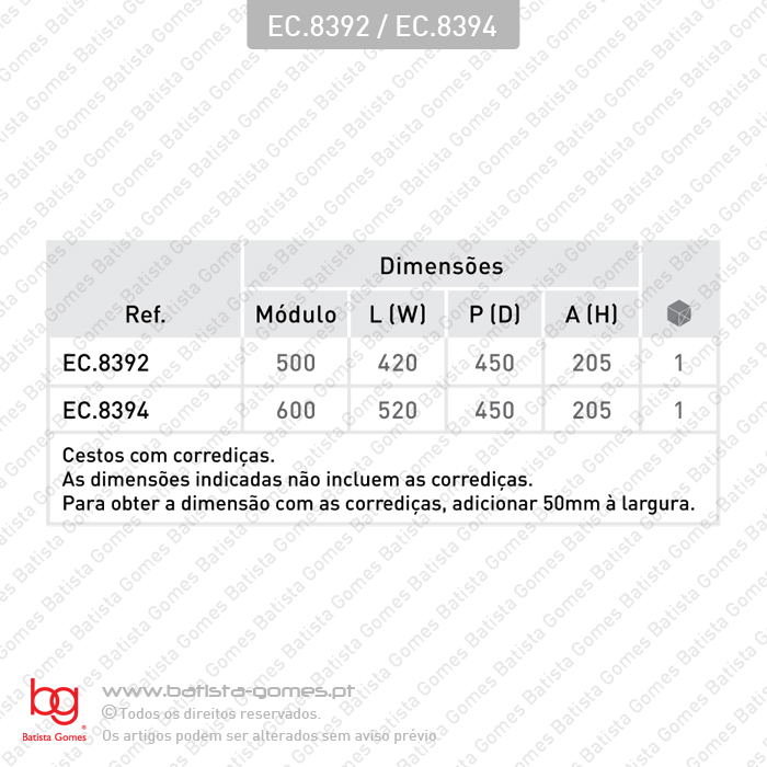 Cestos de verga com corredi�a de madeira