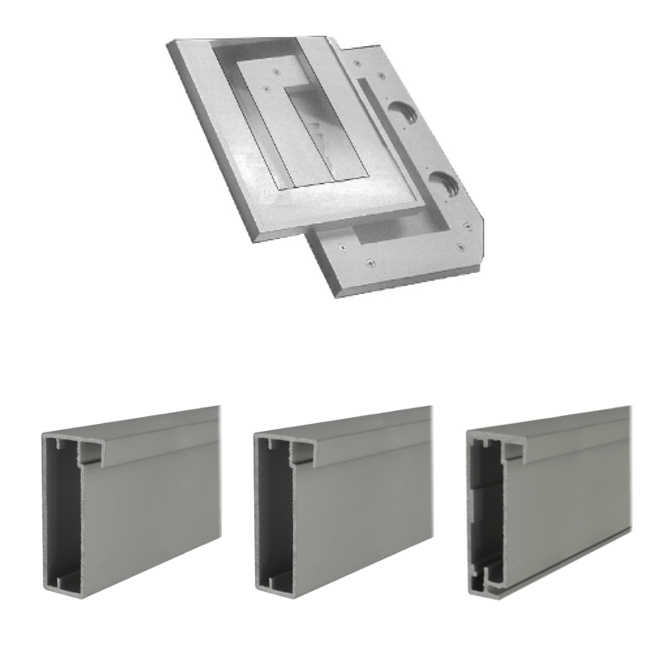 Perfis de alum�nio e acess�rios para mobili�rio