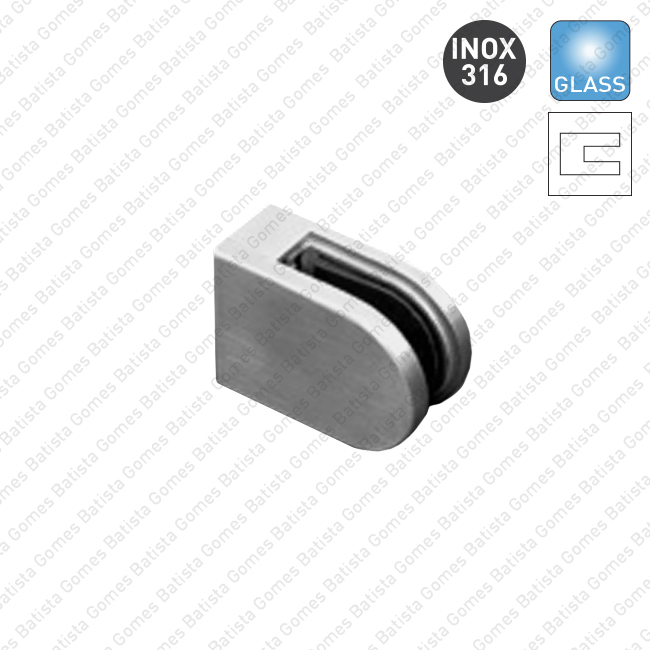 Suporte para paineis em vidro / 8-10mm