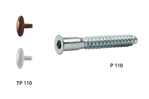 Batista Gomes - P.110 / TP.110 - Parafuso montagem / Tampa em nylon