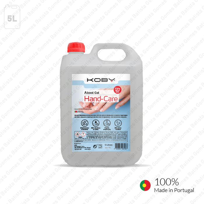 �lcool Gel HAND-CARE - 5 Litros