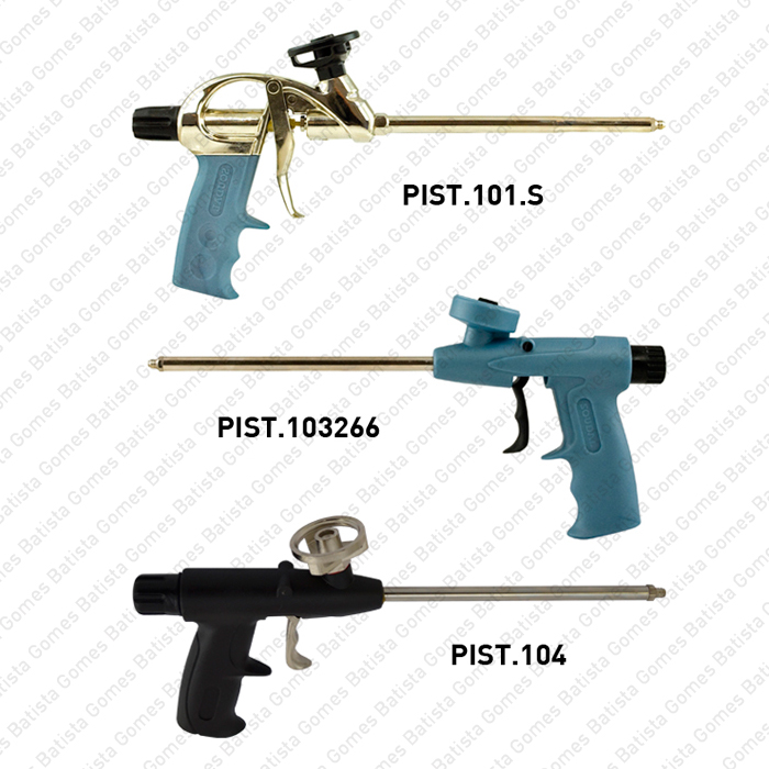 Pistolas para aplica��o de espuma de poliuretano