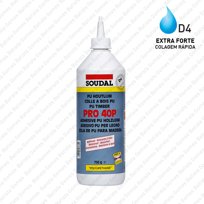 Cola poliuretano para madeira - D4