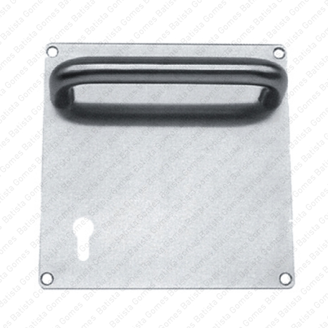 Batista Gomes - A.IN.8305PY/19 - Asas com placa duplas para portas - INOX