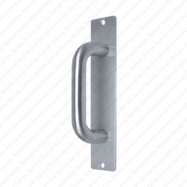 Batista Gomes - A.IN.8306 - Asa com placa; simples ou dupla para portas - INOX