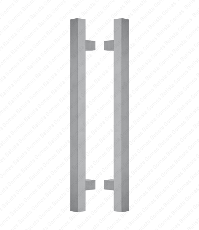 Batista Gomes - A.IN.8385P - Asa dupla para portas - INOX