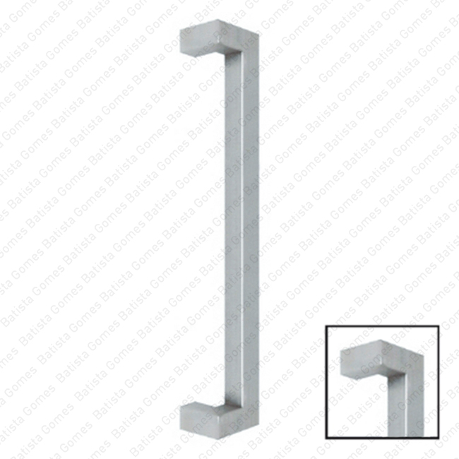 Batista Gomes - A.IN.8399 / A.IN.8399P - Asa simples ou dupla para portas - INOX