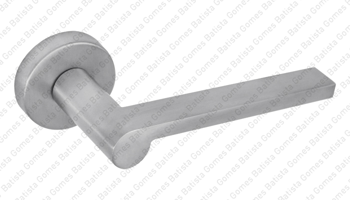 Batista Gomes - P.IN.8214 - Par puxador maci�o - INOX 304