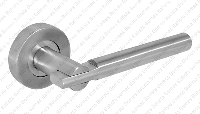 Batista Gomes - P.IN.8228 - Par puxador maci�o - INOX 304