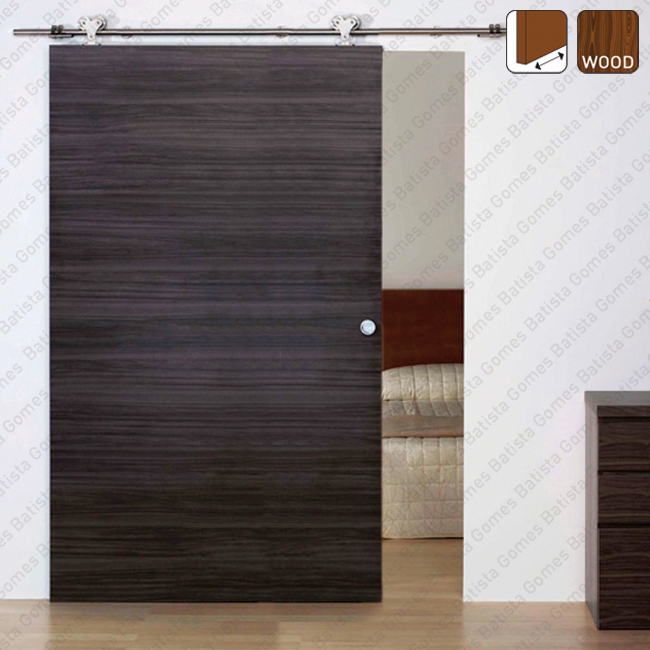 Batista Gomes - Inox Timber SF-INOX | SAHECO - Sistema para divis�es e portas correr de passagem em madeira / Suspenso- At� 120 / 240Kgs por folha