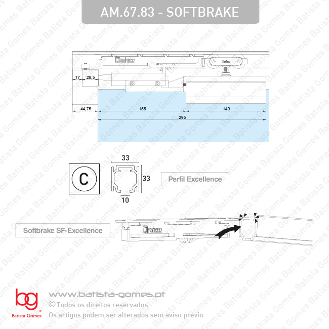 Amortecedor compat�vel com diversos sistemas - At� 80kg