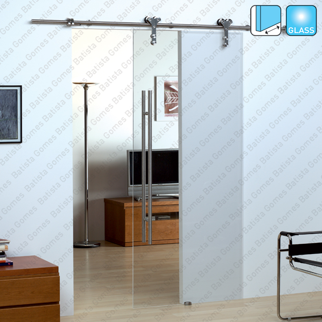 Batista Gomes - Inox Glass SV-INOX | SAHECO - Sistema para divis�es e portas correr passagem em vidro - At� 45 / 240Kg por folha